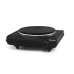 Elite Cuisine Single Cast Electric Burner Hot Plate, Black