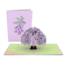 Lovepop Jacaranda Tree Pop-Up Card