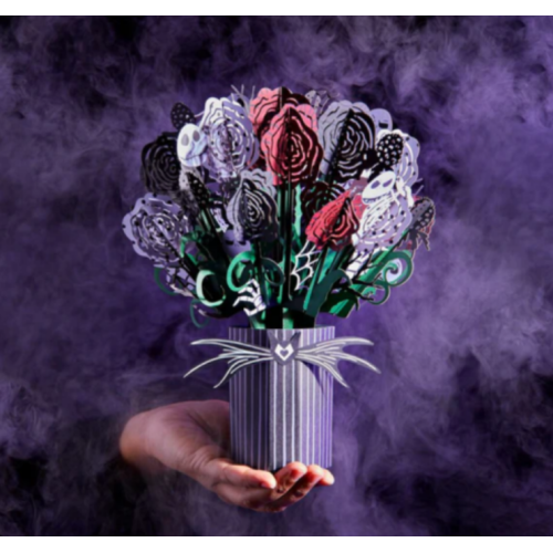 Lovepop Disney Tim Burton's The Nightmare Before Christmas - Seriously Spooky Bouquet