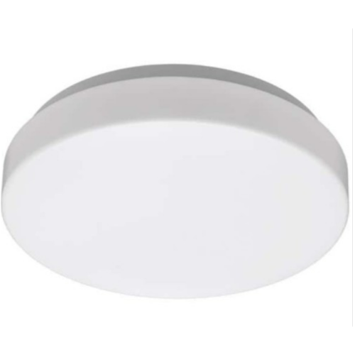 Low Profile 7 in. White Round 4000K Bright White LED Flush Mount Ceiling Light Fixture 810 Lumens Modern Smooth Cover