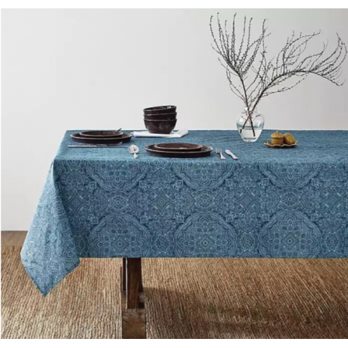 Bee & Willow™ Rectangular Laminated Tablecloth 152 cm x 304 cm Chambray