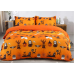 Halloween Bedding Set Twin Size Pumpkin Ghost Festival Comforter Cover Decorations,Duvet Cover Sets 1 Duvet Cover 2 Pillow Covers(Not Comforter)