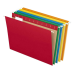 5 Tab Multi color Heavy duty Hanging File Folders 25 ct