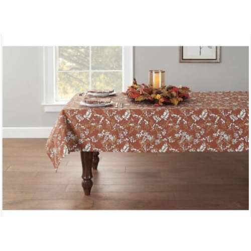 Autumn Foliage 60-Inch x 144-Inch Oblong Tablecloth