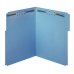 Office Depot Folders - Color Fastener File Folders 1/3, Letter - 12.12in. X 10in. X 2.62in. - Blue - BX Of 50