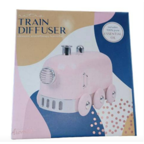 Retro Train Diffuser ( Pink)