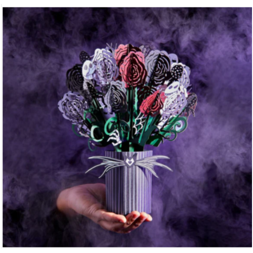 Lovepop Disney Tim Burton's The Nightmare Before Christmas - Seriously Spooky Bouquet