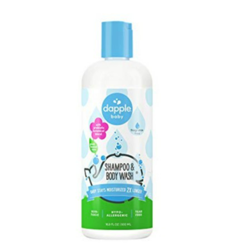 Dapple Shampoo & Body Wash Fragrance Free -- 16.9 Fl Oz