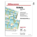 Office Depot® - Tickets - Inkjet/laser Tickets, Perforated - Paper - 11.3" x 8.875" x 0.6" - bright white - PK of 440