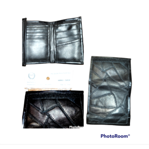 Wallet Billfold 100% Lambskin Leather