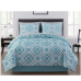 Mainstays Mint Geometric 6 Piece Bed in a Bag Comforter Set with Sheets, Twin