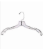 Heavy Weight 17 inch Clear Plastic Dress Hangers