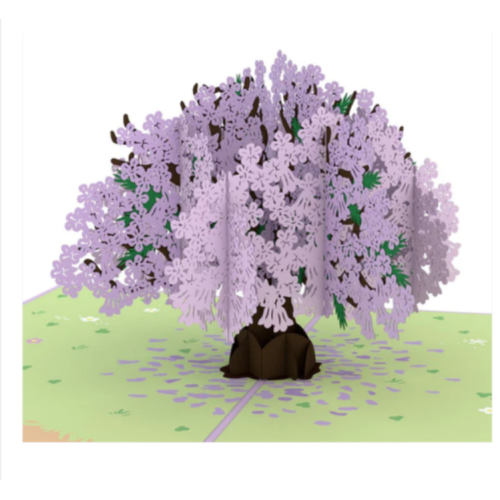 Lovepop Jacaranda Tree Pop-Up Card