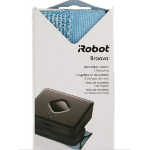 iRobot Braava Microfiber Cloths 3 Pack Mopping Refill Replacement