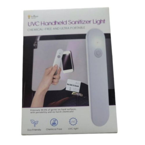 UVC Handheld Sanitizer Light, 4 AAA Batteries Ultra Portable Chem-Free, NIB