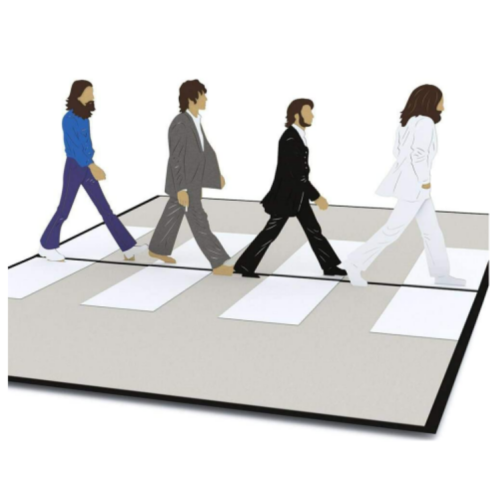 Lovepop The Beatles Abbey Road Pop Up Card