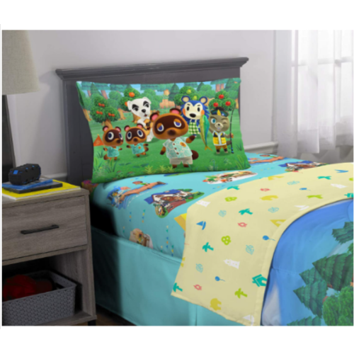 Animal Crossing 3 Piece Twin Sheet Set