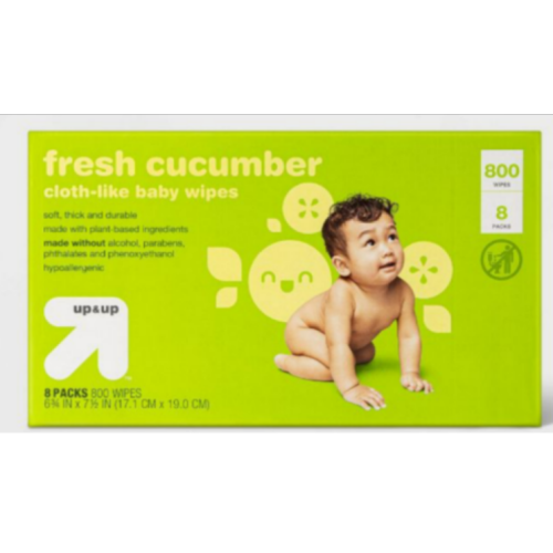 Fresh Cucumber Baby Wipes- up & up™