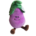 Mikey the Joyful Eggplant | 15″-L Huggable Friends