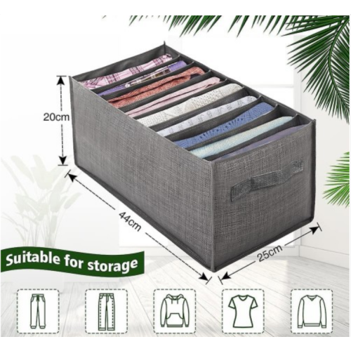 9 Grid Foldable Pants Storage Box