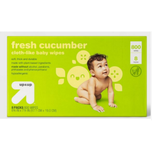 Fresh Cucumber Baby Wipes- up & up™