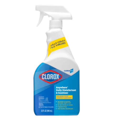 CloroxPro Anywhere Daily Disinfectant and Sanitizer, 32 fl. oz.