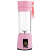 Portable Blender Smoothies Personal Blender Mini Shakes Juicer Cup USB Rechargeable. (Pink)