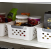 IRIS USA 3Pack Small Shelf Storage Basket Organizer