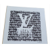 Louis Vuitton Dripping Logo Pattern - Canvas Print