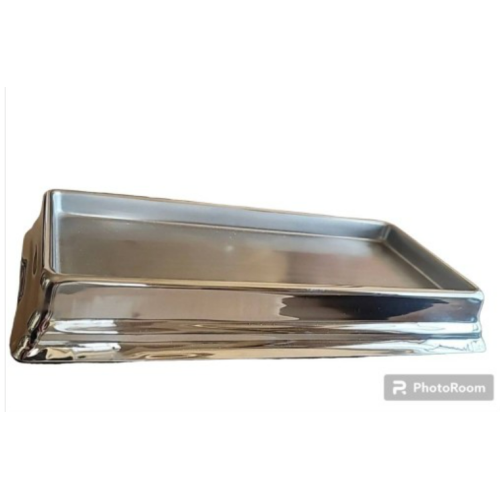 The Threadery™ Metal Tray in Chrome