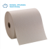 Georgia Pacific 26480 Hardwound Roll Paper Towel, Nonperforated, 7.87 x 1000ft, Brown, 2 Rolls