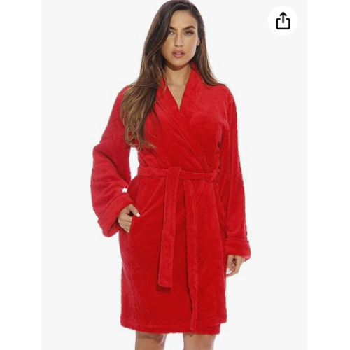 cozy embrace PLUSH ROBE