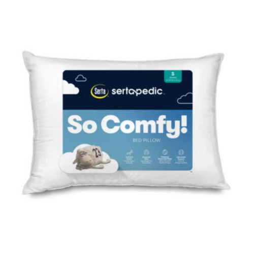 Serta So Comfy Bed Pillow, Standard