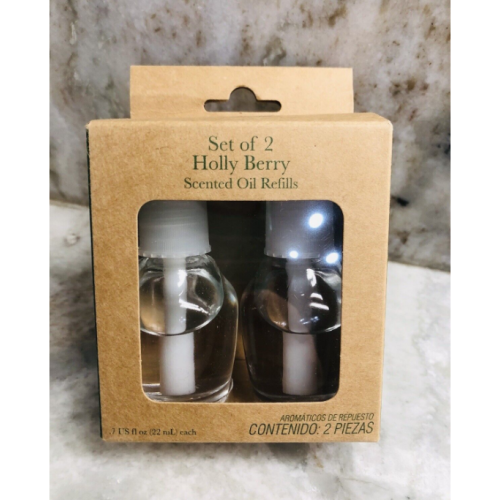 Bee & Willow Holly Berry Scented Oil Refills 2ea .7 US fl oz/ 22 ml blt ea.