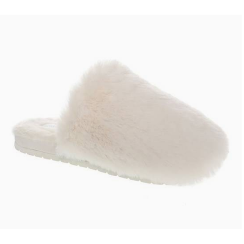 Nestwell Women's Medium Fur Fleece Memory Foam Slippers