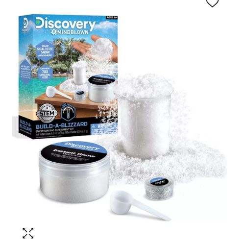 Discovery™ #Mindblown Build-A-Blizzard Snow-Making Experiment Kit