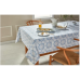 Everhome™ Faded Medallion 60-Inch x 84-Inch Oblong Tablecloth in Skyway Blue