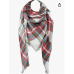 VIVIAN & VINCENT Women's Fall Winter Scarf Classic Tassel Plaid Tartan Warm Soft Chunky Large Blanket Wrap Shawl Scarves