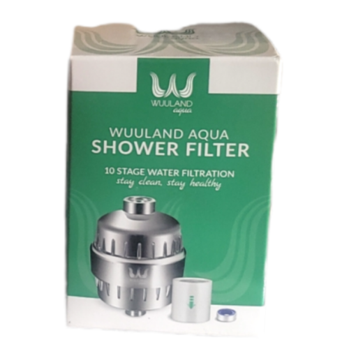 Wuuland High Output 10-Stage Shower Filter - Water Filter - Reduces Dry Itchy Skin