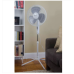 Comfort Zone 16" Oscillating Stand Fan White