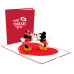 Lovepop Disney's Mickey & Minnie Heart-to-Heart Pop-Up Card