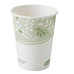 Dixie EcoSmart Hot Cups, Paper PLA Lining, Viridian, 8oz, 50/Pack