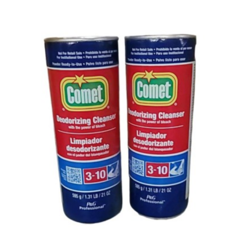 Comet 21 oz. Original Powder Deodorizing Can 2 pack