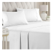 400 Thread Count Cotton Sheets - King Size Sheet Set - 100% Cotton Sheets - 400 Thread Count Sateen Cotton