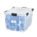 IRIS® Weathertight® Plastic Storage Container With Latch Lid, 14 1/2" x 17 3/4" x 23 5/8", Clear