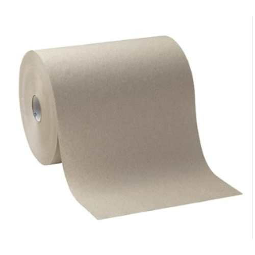 SofPull Hardwound Brown Roll Paper Towels 1 Ply - 7.87" x 1000 ft 2 Rolls