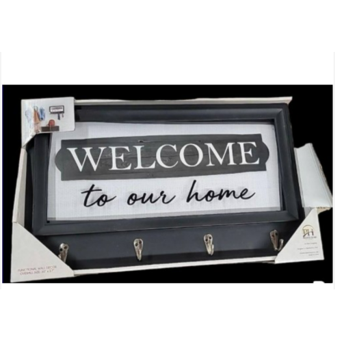 Wellcome collection functional wall decor  overall size 10 x 17