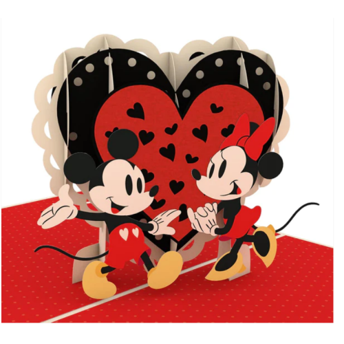 LOVEPOP Disney's Mickey & Minnie Everything is Better with You Pop-Up Card