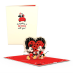 LOVEPOP Disney's Mickey & Minnie Everything is Better with You Pop-Up Card