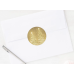 Gold Embossed Seals Round Sticker